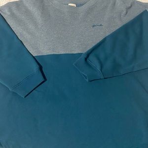 Teal PINK Sweatshirt size XL
